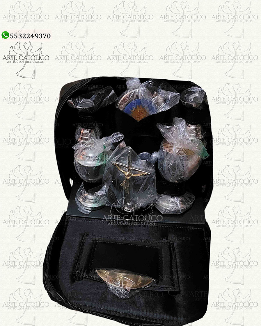 Altar Portatil CH_Niquelado_ArteCatólicoMx_Artículos-Religiosos_